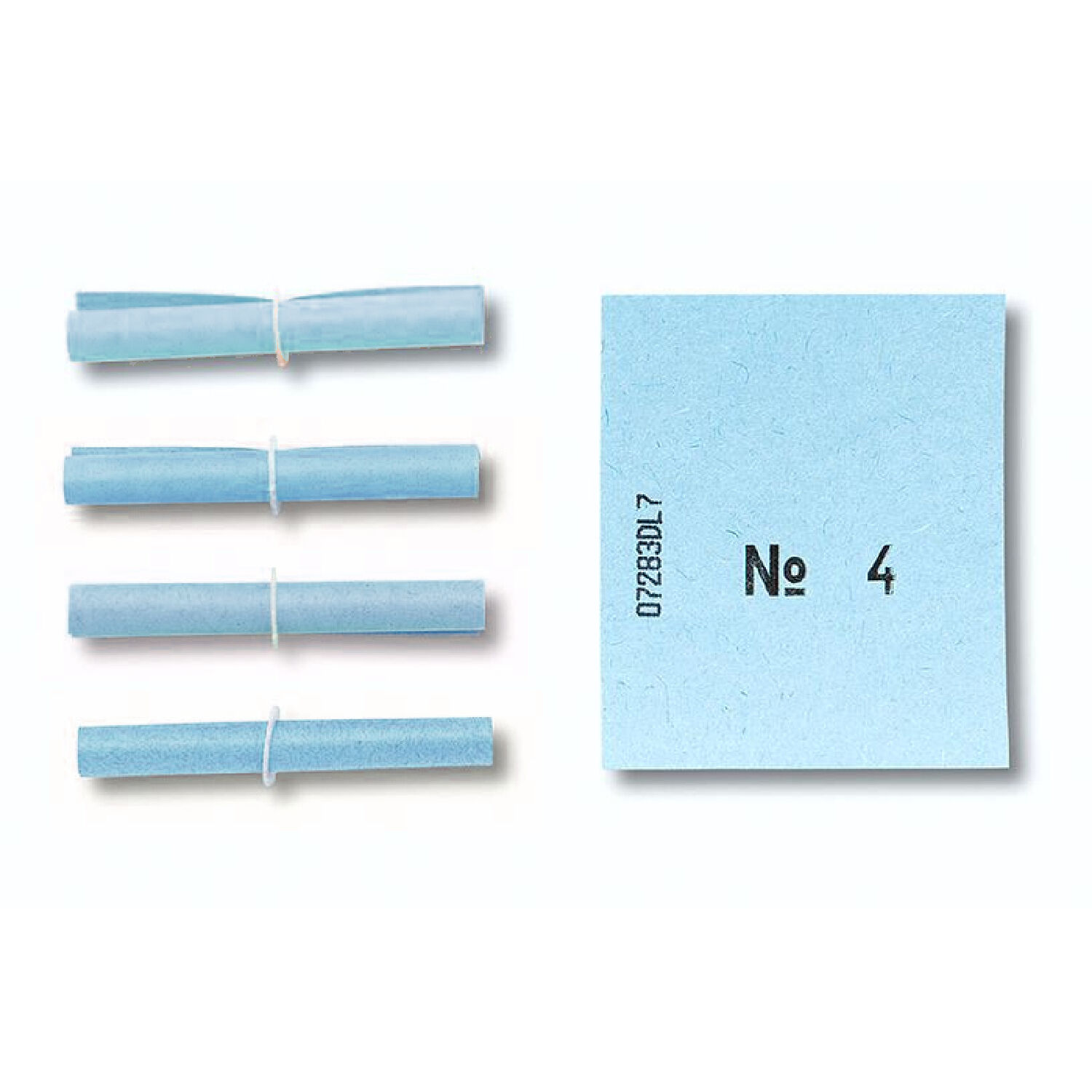 NEU Rllchenlose / Gewinnlose Tombola, Treffer, blau, Nummer 1-50