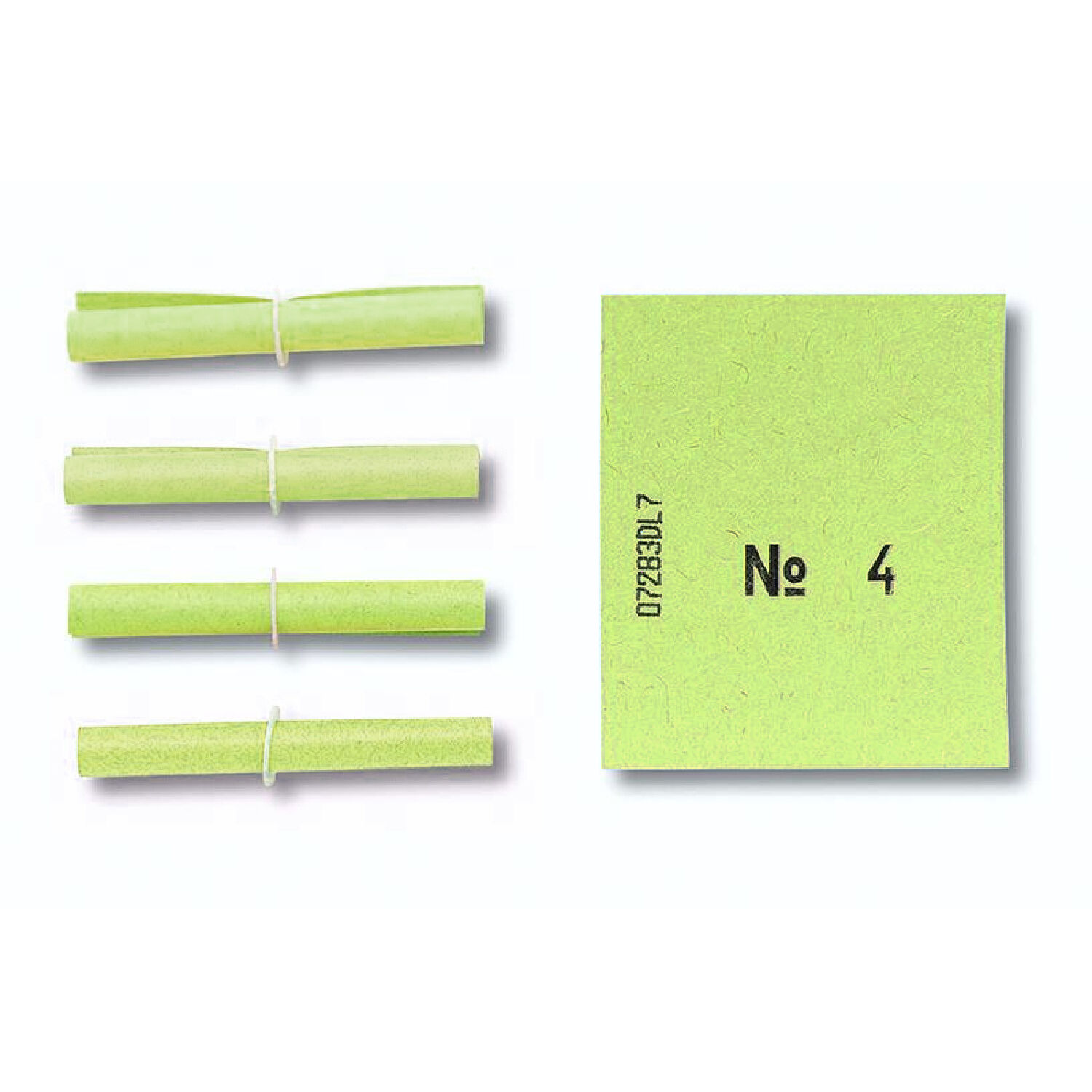 NEU Rllchenlose / Gewinnlose Tombola, Treffer, grn, Nummer 1-50