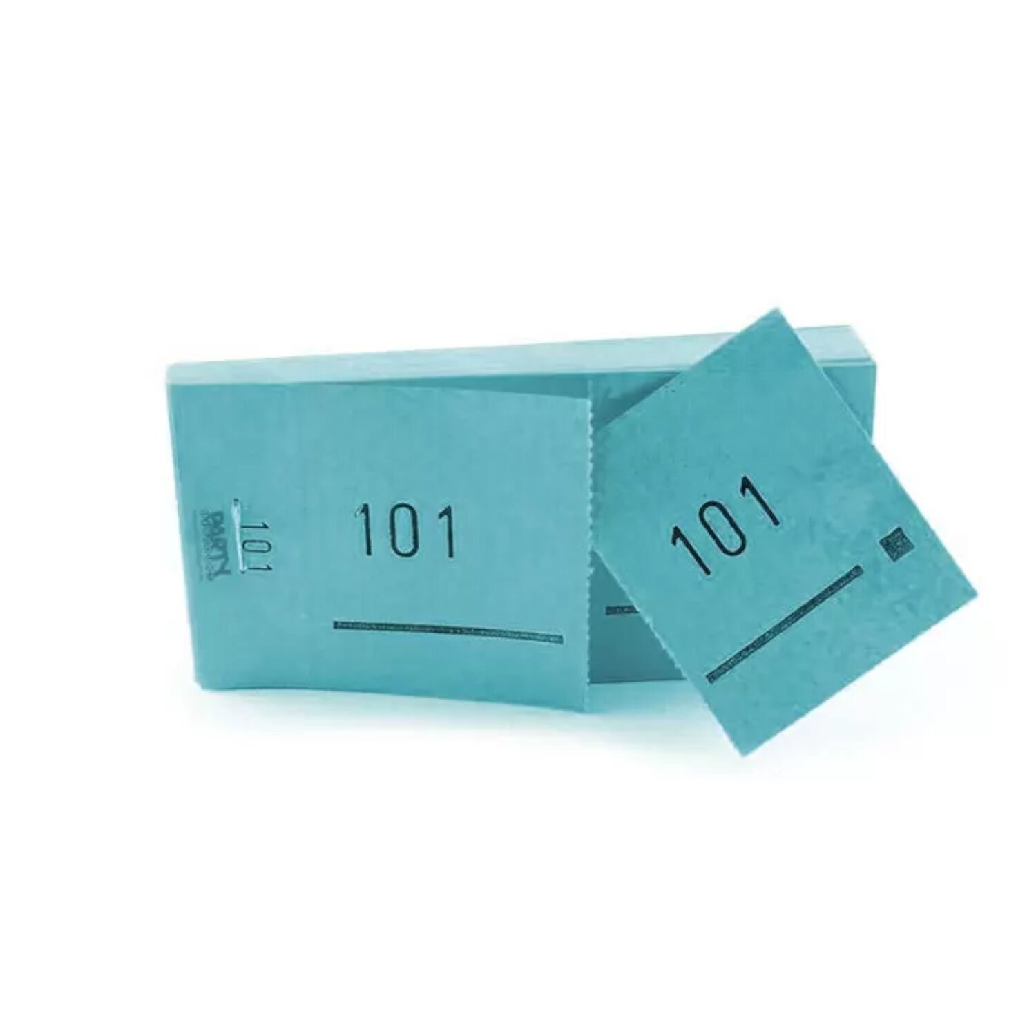 Doppelnummern-Block 500 Abrisse, blau, Nr 1-500
