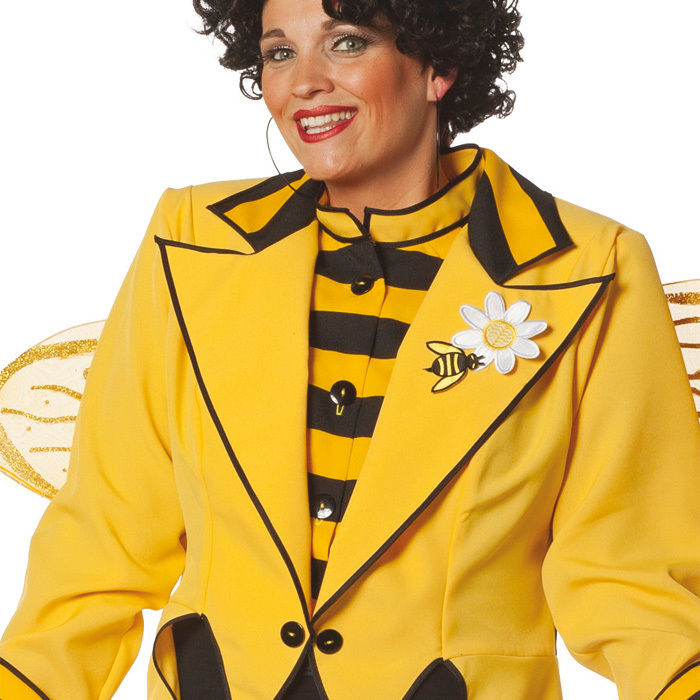 Damen-Kostüm Bienen-Frack, gelb, Gr. 50-52 Bild 2
