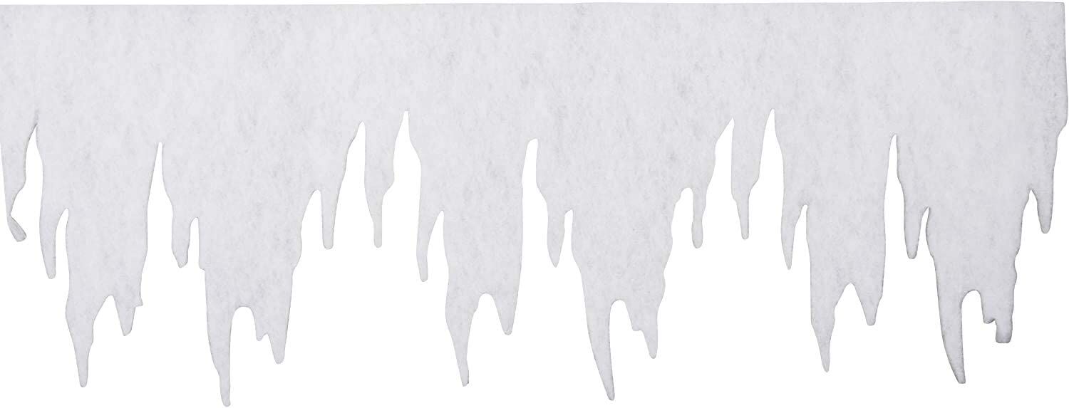 Eiszapfen-Fries, Vliesstoff, wei, 98x30 cm Bild 3