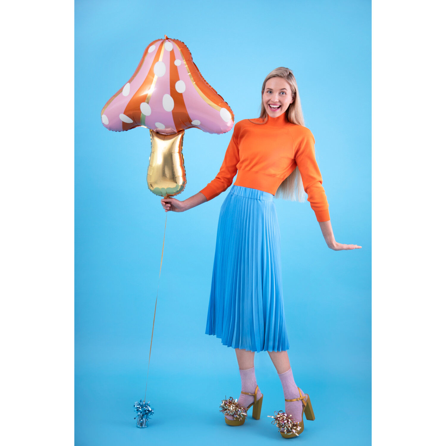 Folienballon Pilz � 66 � 75 cm Bild 2