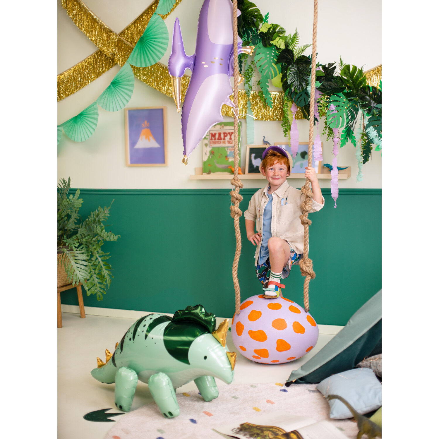 Folienballon Triceratops / Dinosaurier� 101 � 60 � 5 cm Bild 3