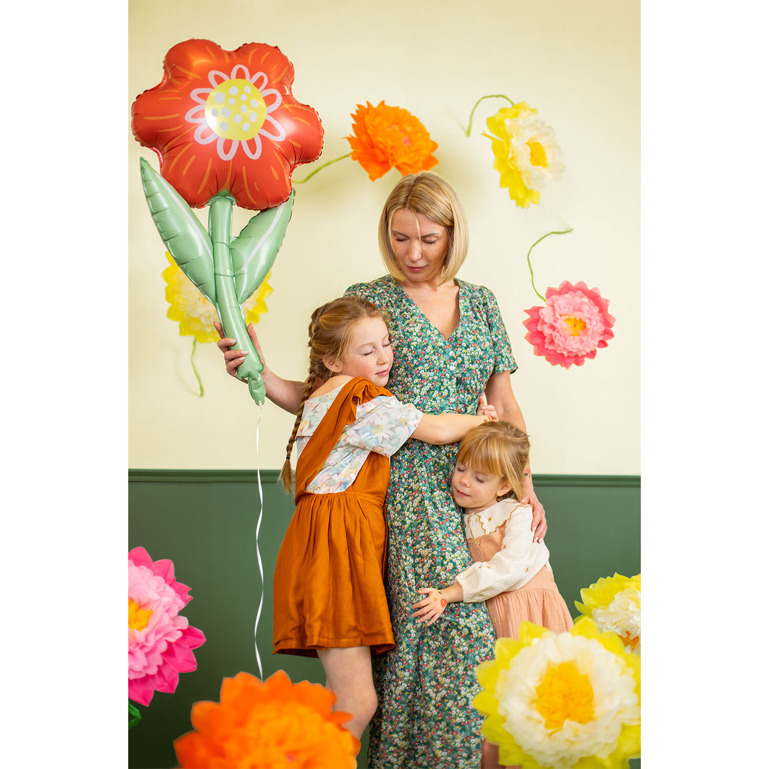 Folienballon Blume - 53 � 96 cm Bild 2