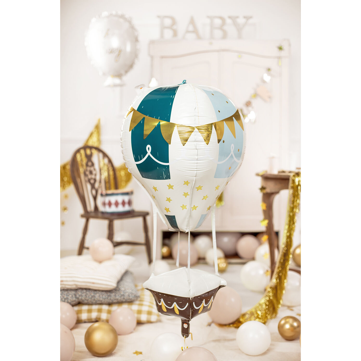 Folienballon � Hei�luft-Balloon - 36 � 110 cm Bild 2
