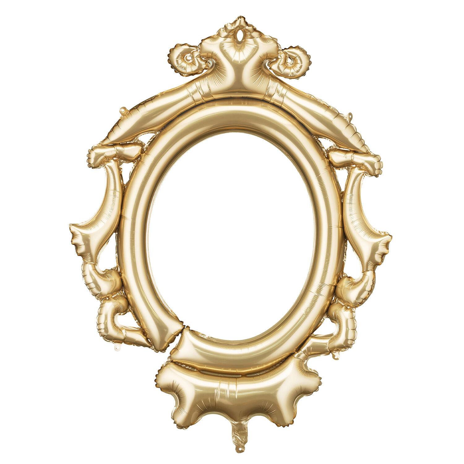 Folienballon Bilderrahmen - 78 � 95 cm - Gold