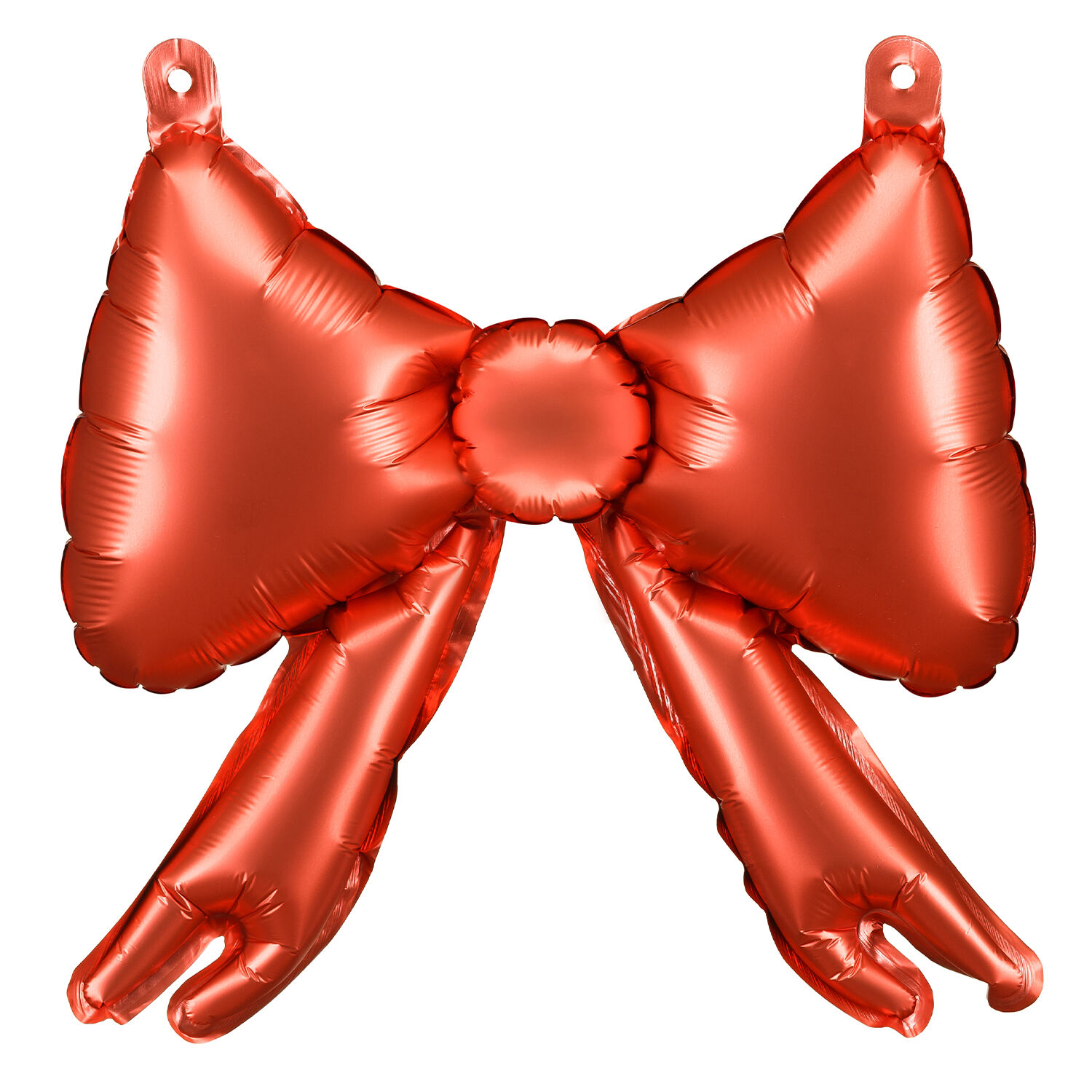 Folienballons Schleife - 25 � 25 cm - Rot - Set mit 5 St�ck