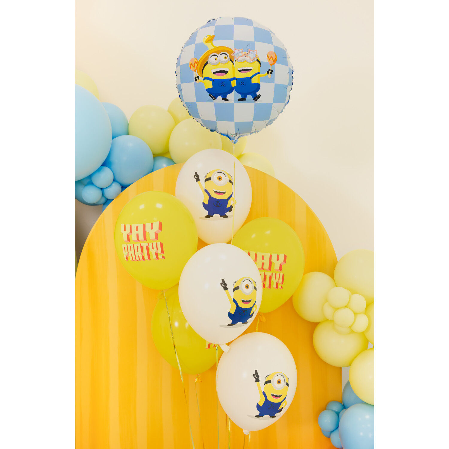 Folienballon Rund Minions - 35 � 35 cm Bild 2