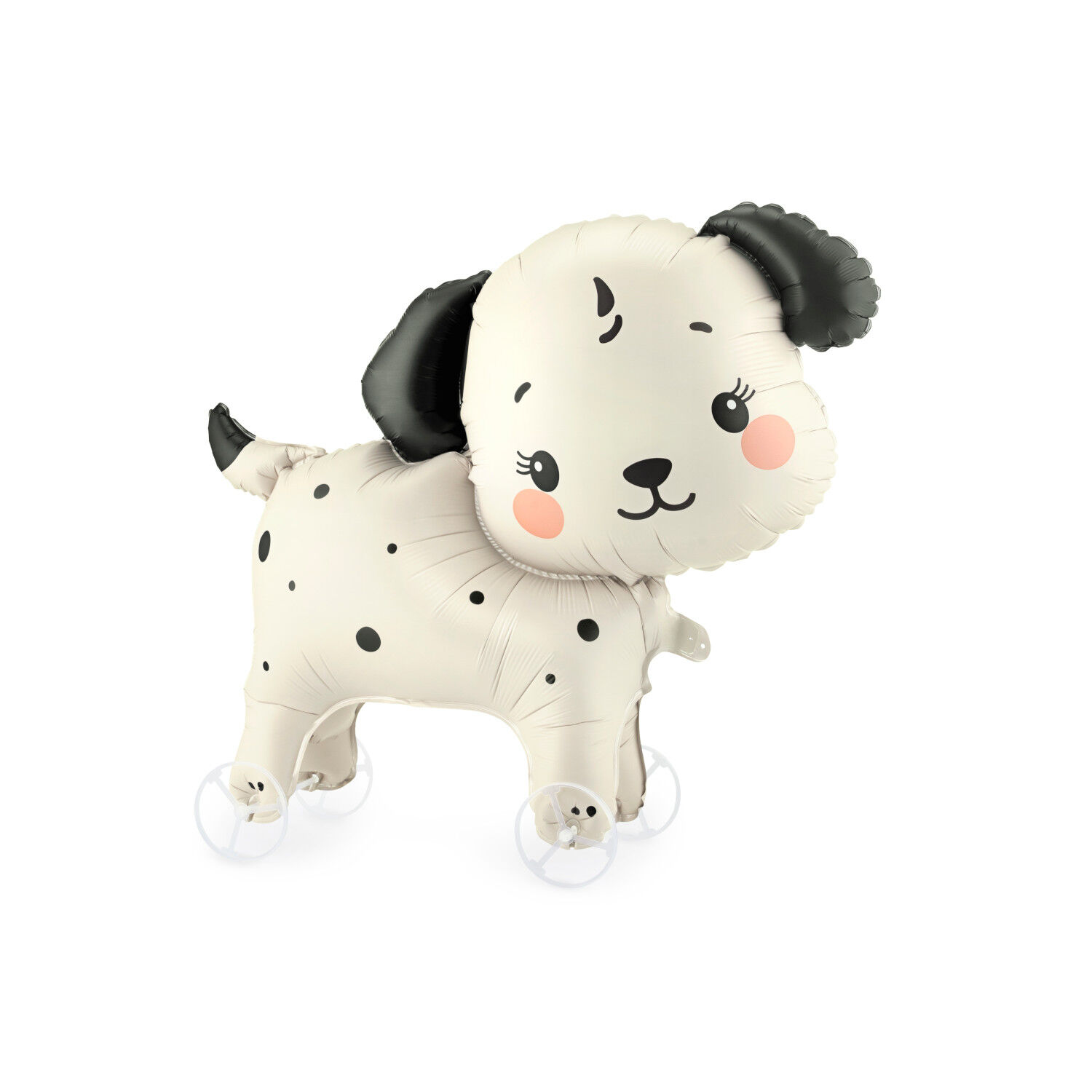 Folienballon Hund auf R�dern - 70 � 59 cm