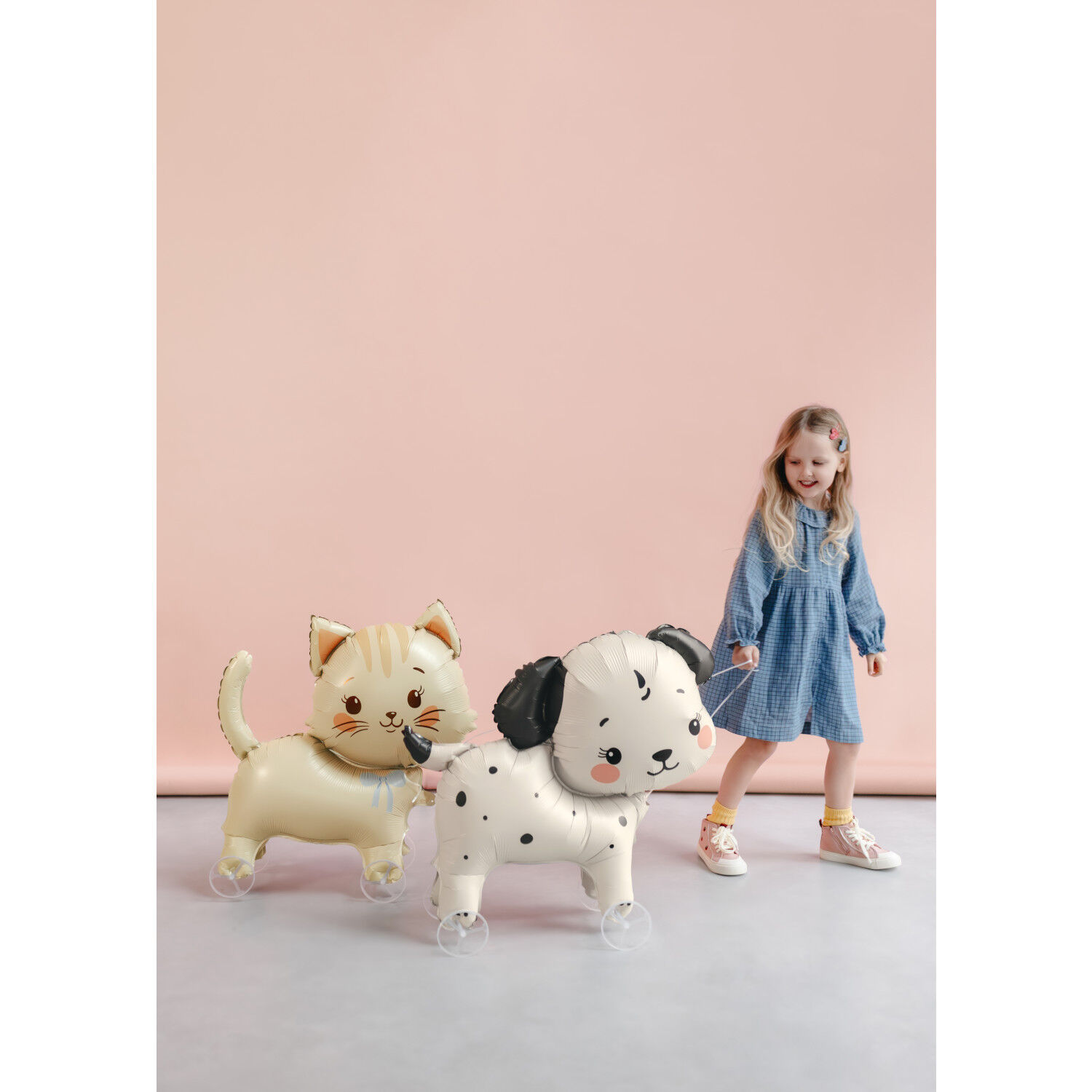 Folienballon Hund auf R�dern - 70 � 59 cm Bild 2