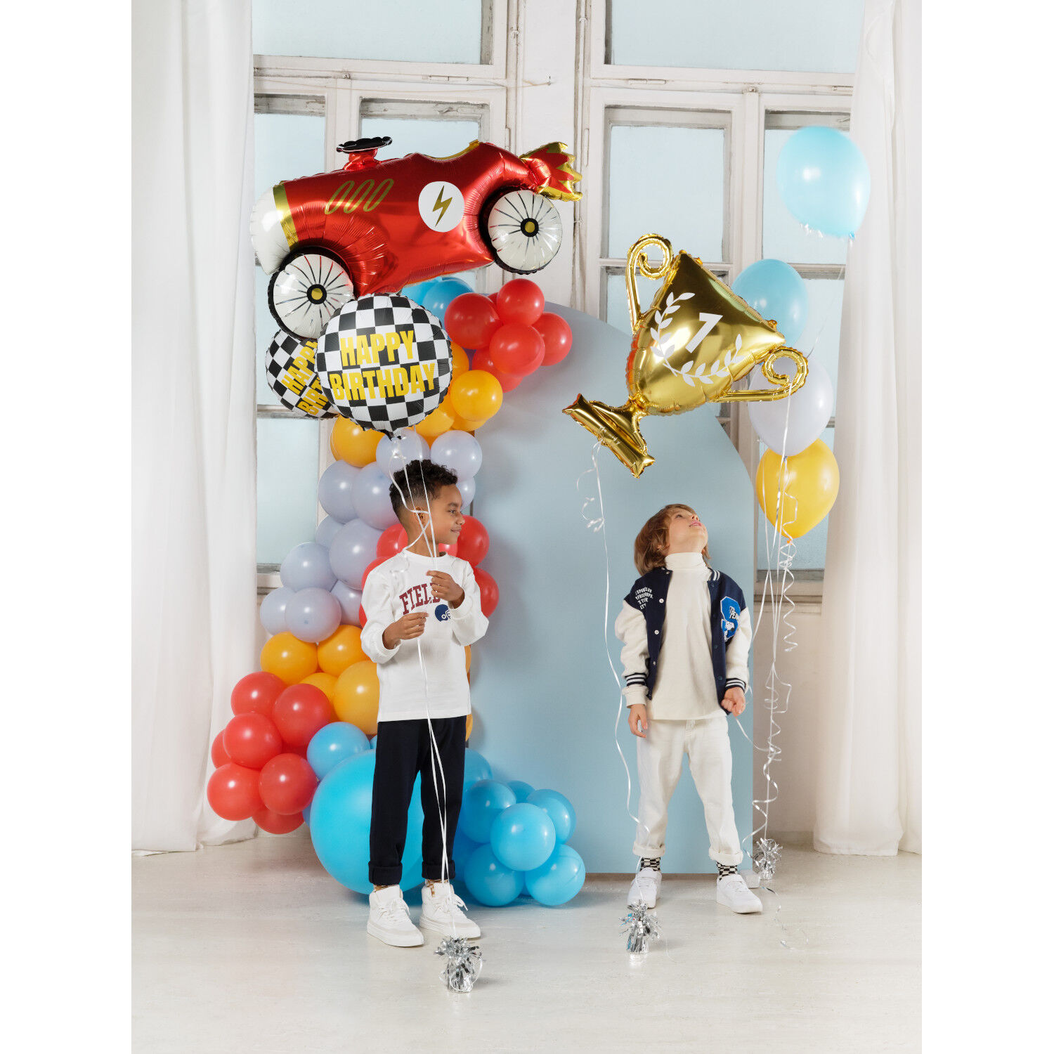 Folienballon Auto Nostalgie � 111 � 63 cm Bild 4