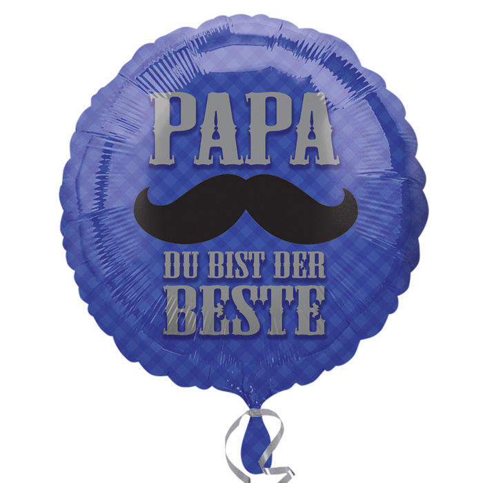 Folienballon Papa du bist der Beste, 45cm
