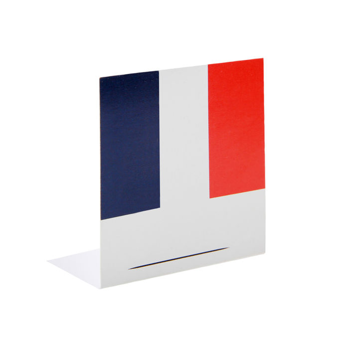 SALE Namensschild Frankreich, 5 x5 cm, 10 Stck