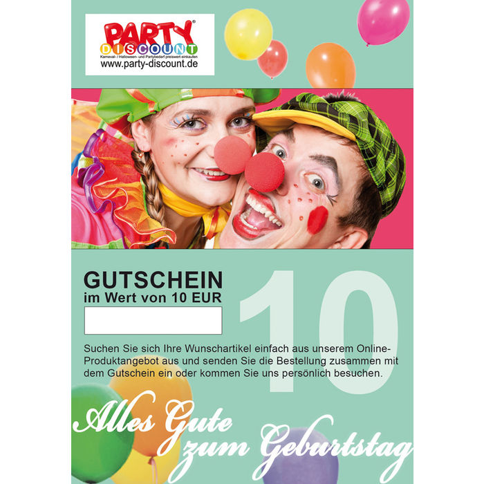 GUTSCHEIN Alles Gute Wert 10,00 EUR No.4