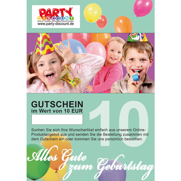 GUTSCHEIN Alles Gute Wert 10,00 EUR No.7