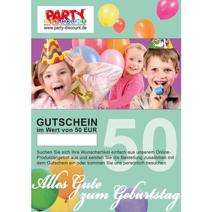 GUTSCHEIN Alles Gute Wert 50,00 EUR No.9