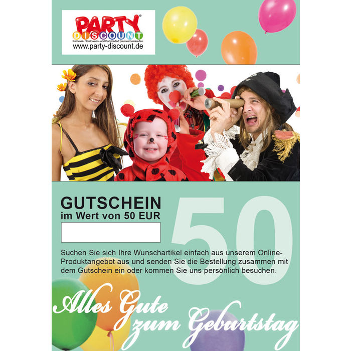 GUTSCHEIN Alles Gute Wert 50,00 EUR No.12