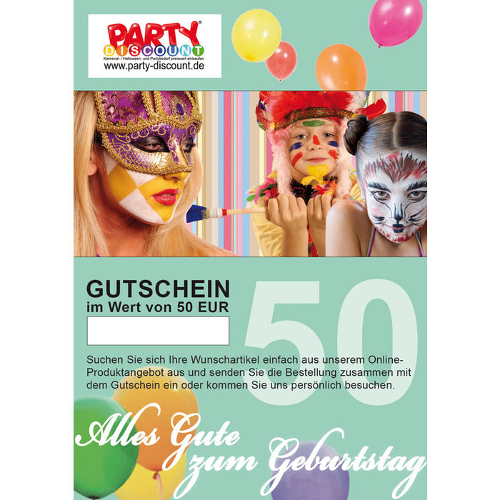 GUTSCHEIN Alles Gute Wert 50,00 EUR No.18