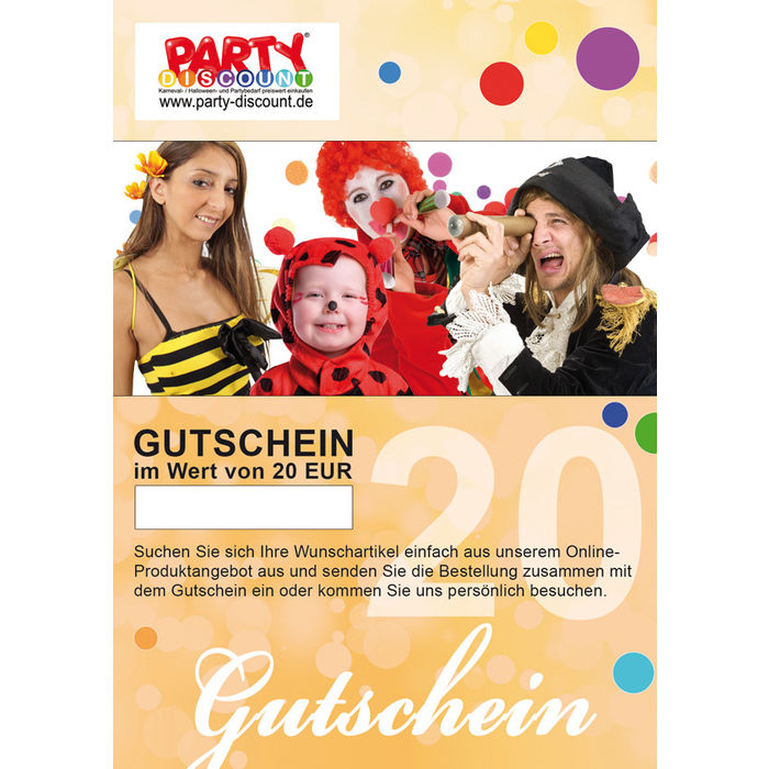 GUTSCHEIN Neutral Wert 20,00 EUR No.11