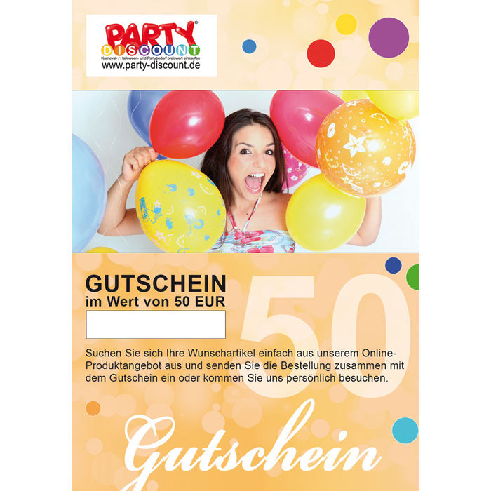 GUTSCHEIN Neutral Wert 50,00 EUR No.3