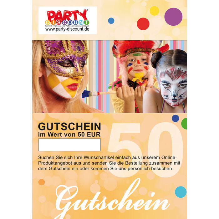 GUTSCHEIN Neutral Wert 50,00 EUR No.18