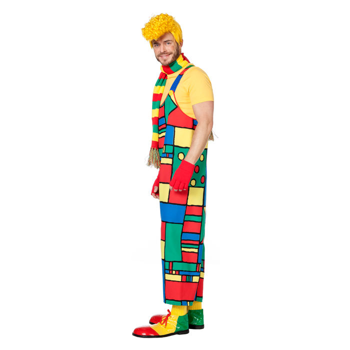 Herren-Kostm Clown-Latzhose, Gr. 50-52 Bild 2