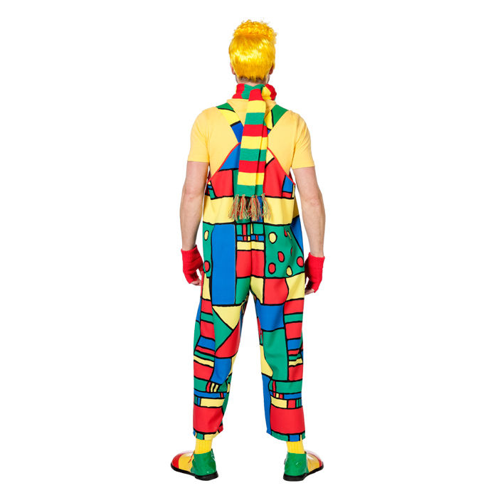 Herren-Kostüm Clown-Latzhose, Gr. 58-60 Bild 3
