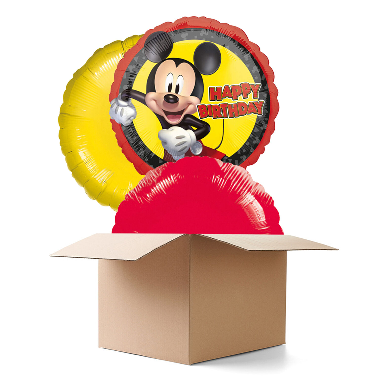 NEU Ballongrsse Mickey Mouse Forever HBD, 3 Ballons