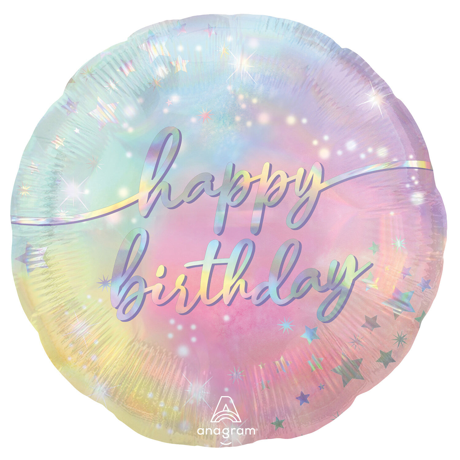 Folienballon Luminous Birthday