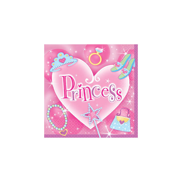 SALE Servietten Prinzessin, 16 Stk.