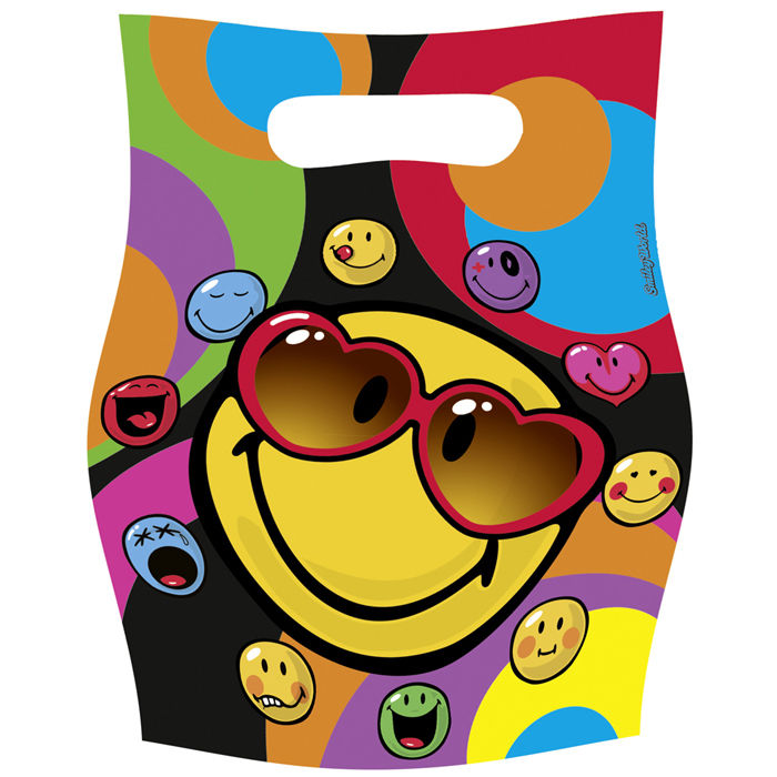 SALE Partytten Smiley Express Yourself, 6 Stck