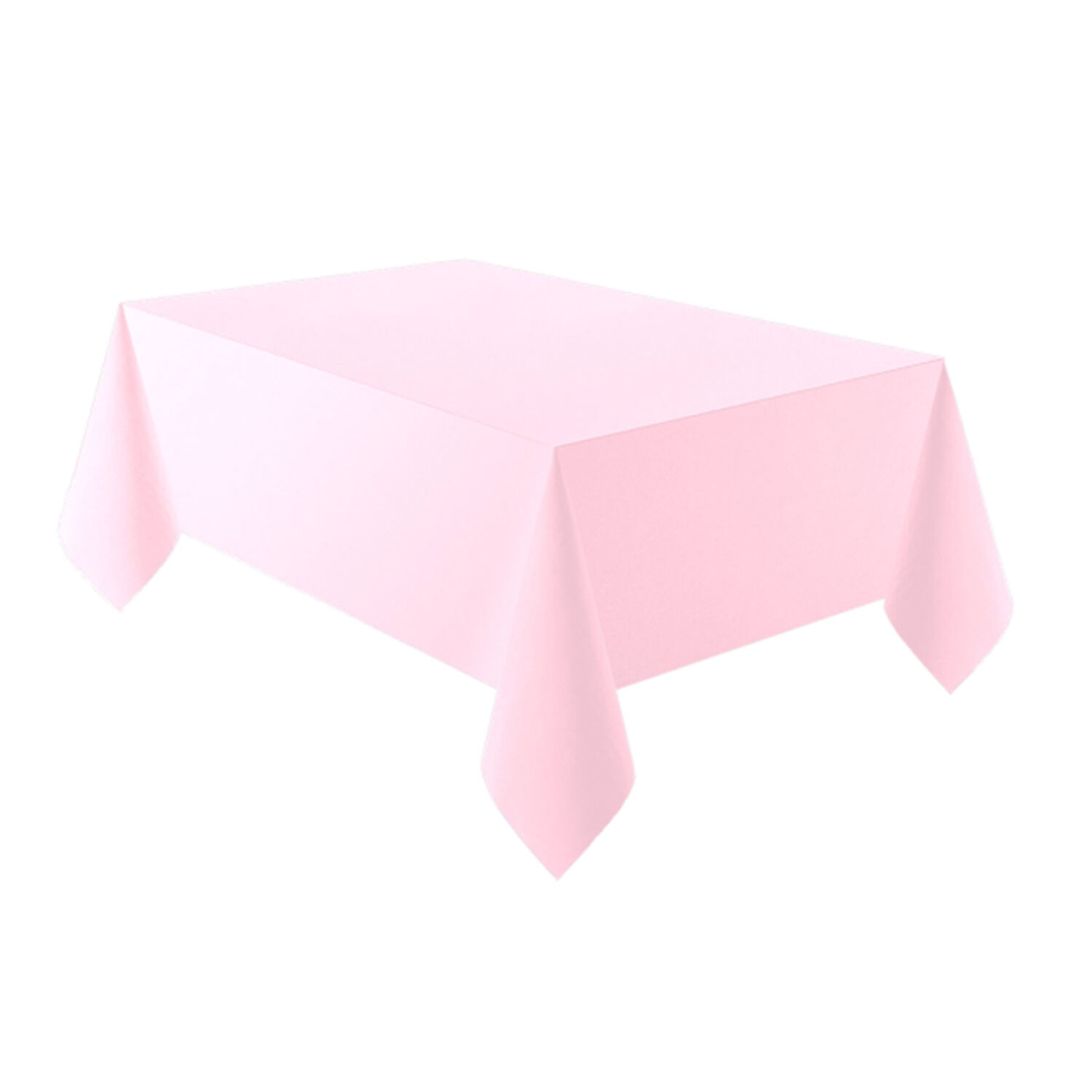 NEU Tischdecke aus Kunststoff, ca. 137x274cm, rosa