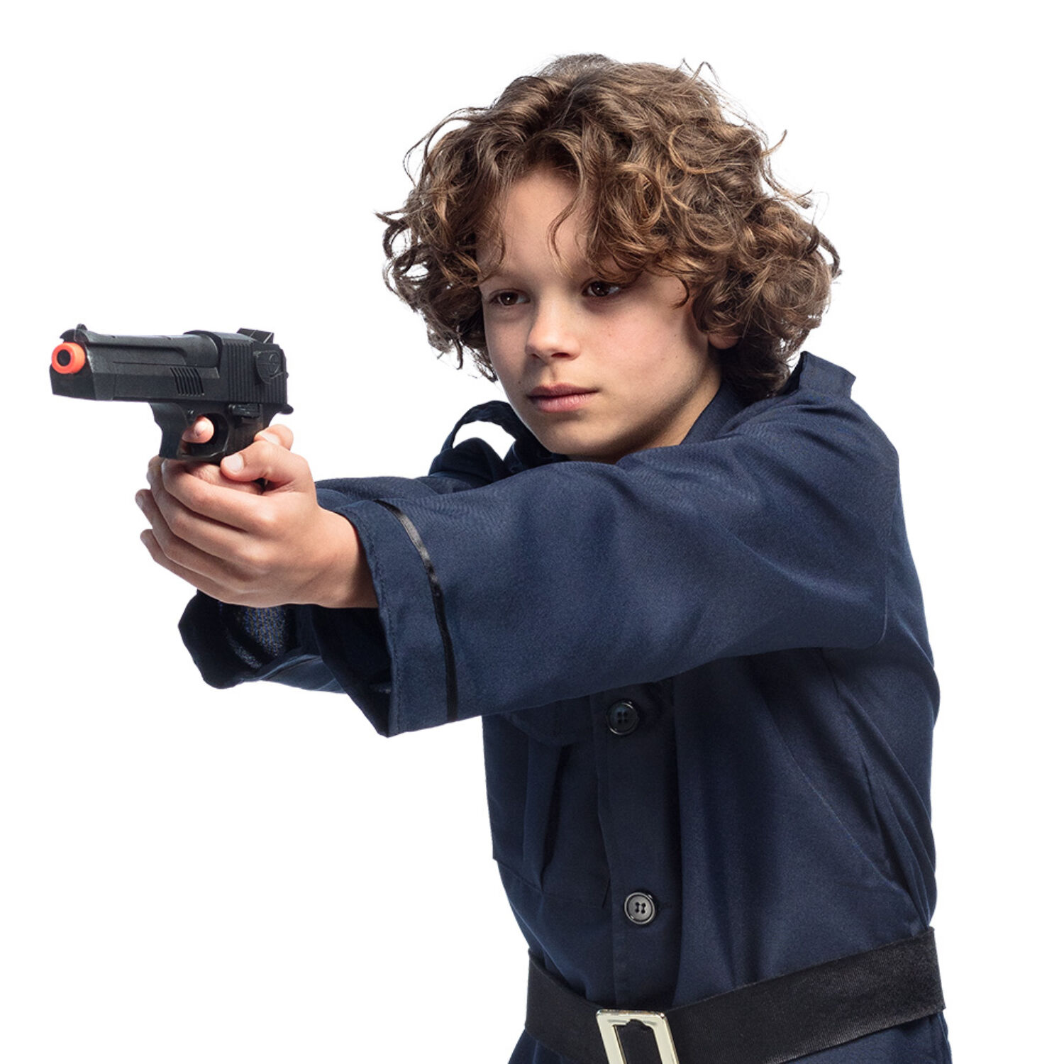 NEU Pistole Kinder-Polizist, 21 cm Bild 2