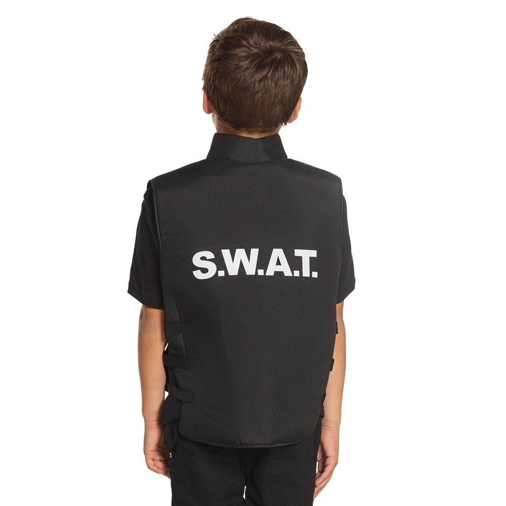 Kinder-Kostüm SWAT Weste, Einheitsgröße Bild 2