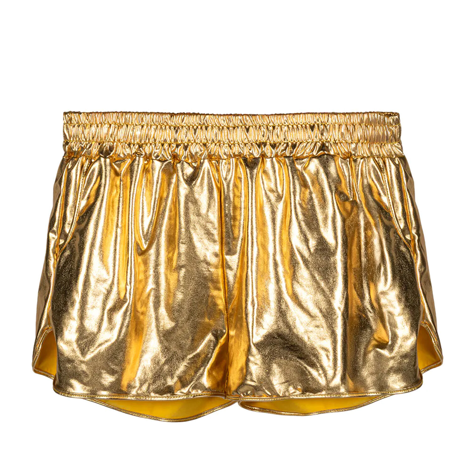 NEU Damen-Kost�m Hotpants metallic, gold, Einheitsgr��e M Bild 3