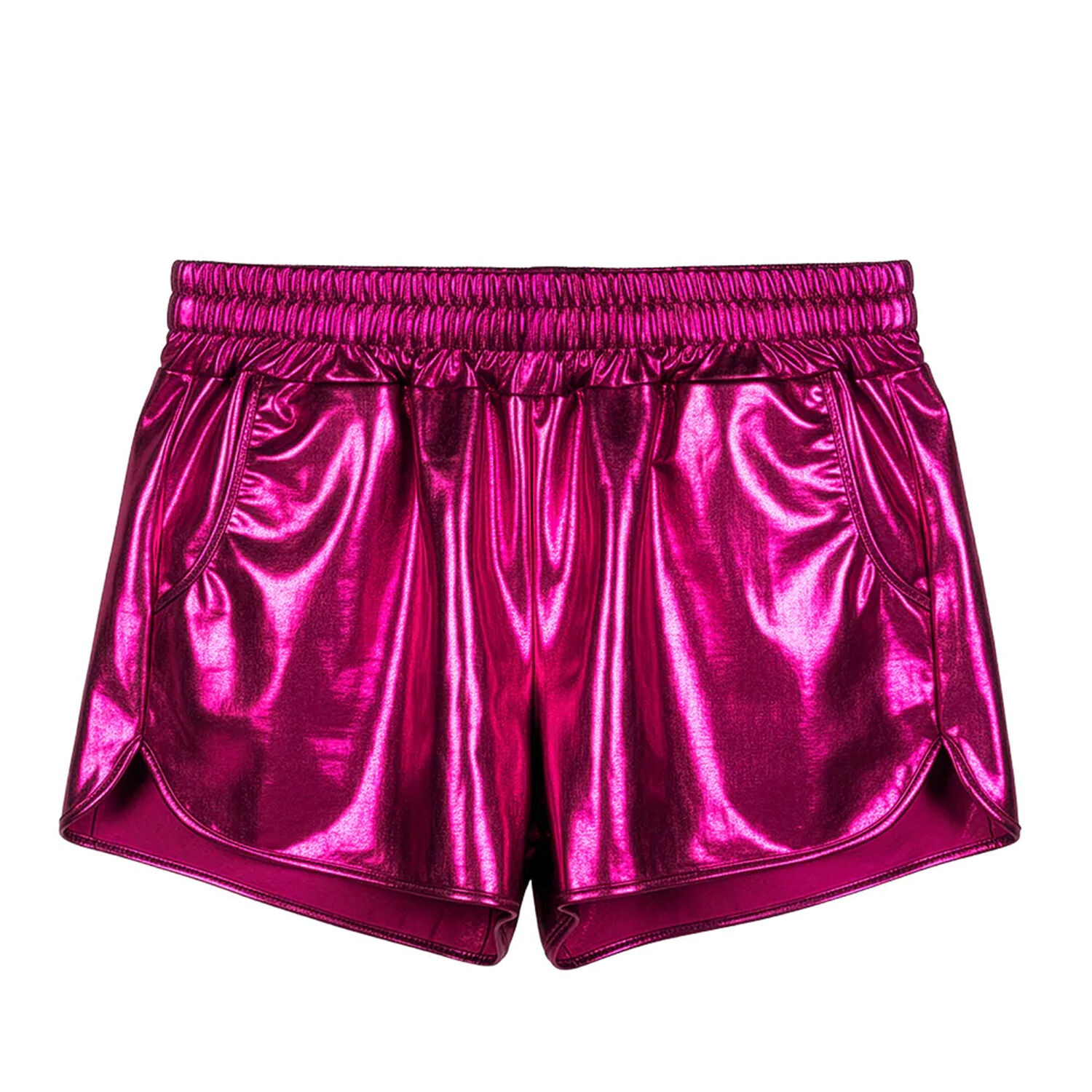 NEU Damen-Kost�m Hotpants metallic, pink, Einheitsgr��e M Bild 2