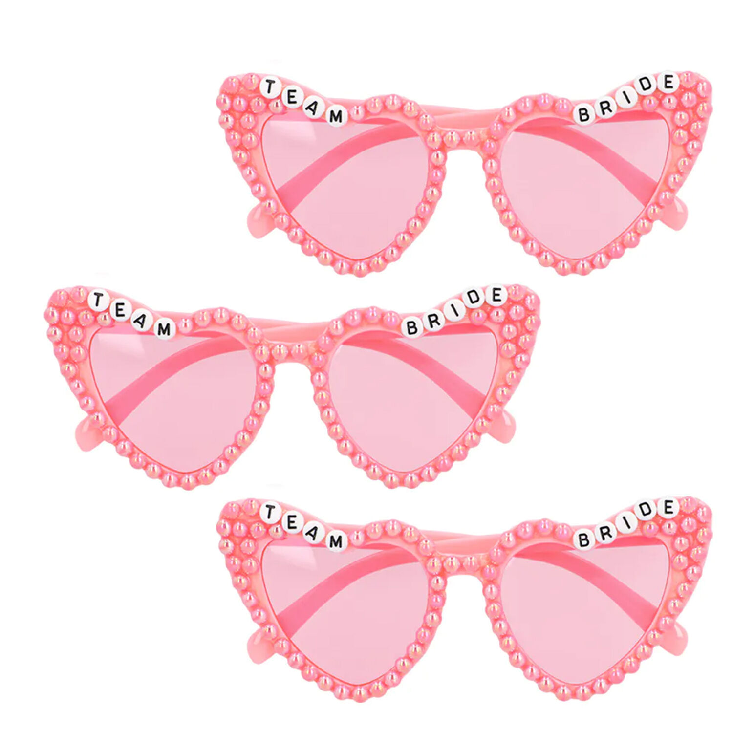 NEU Brillen-Set Team Bride, 3 St�ck, rosa Bild 2
