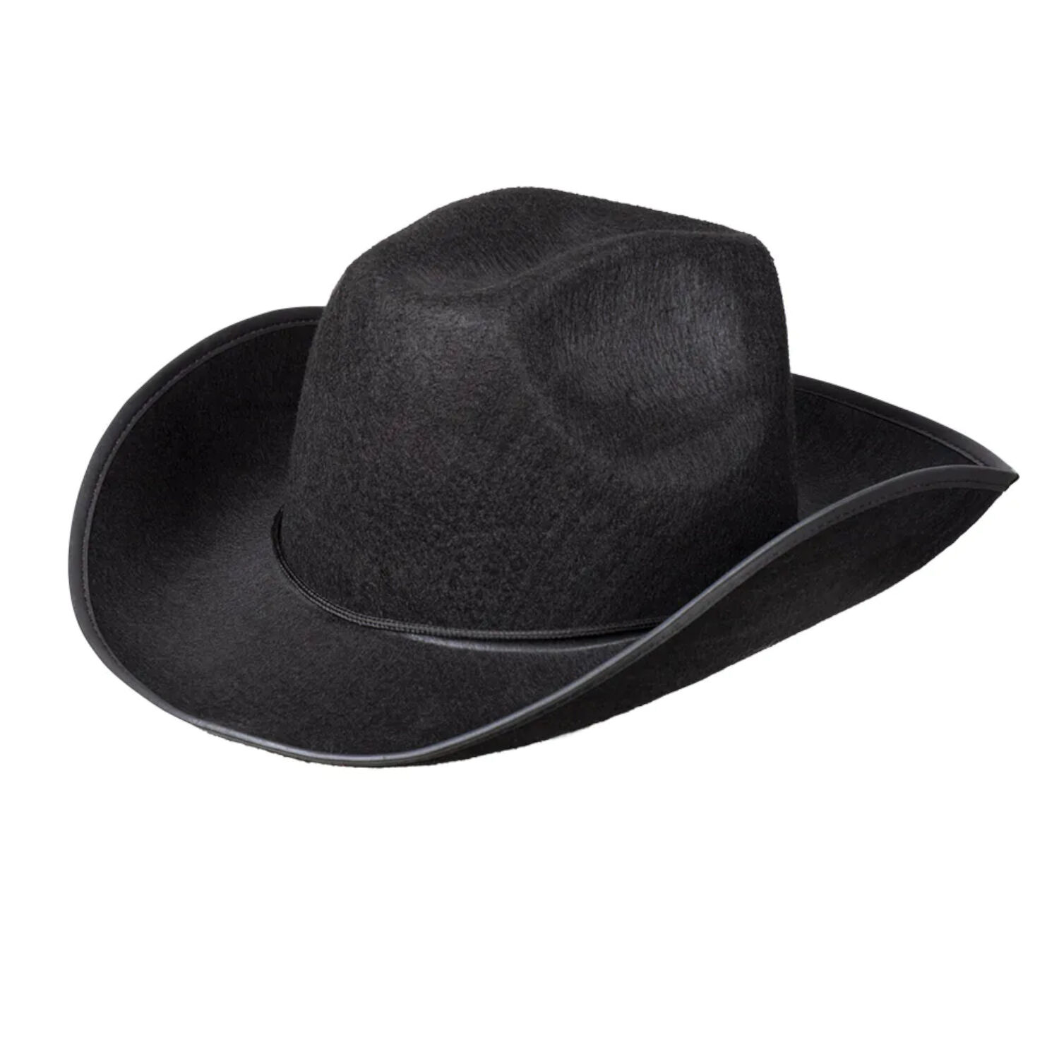 Hut Cowboy Classic Color aus Filz schwarz