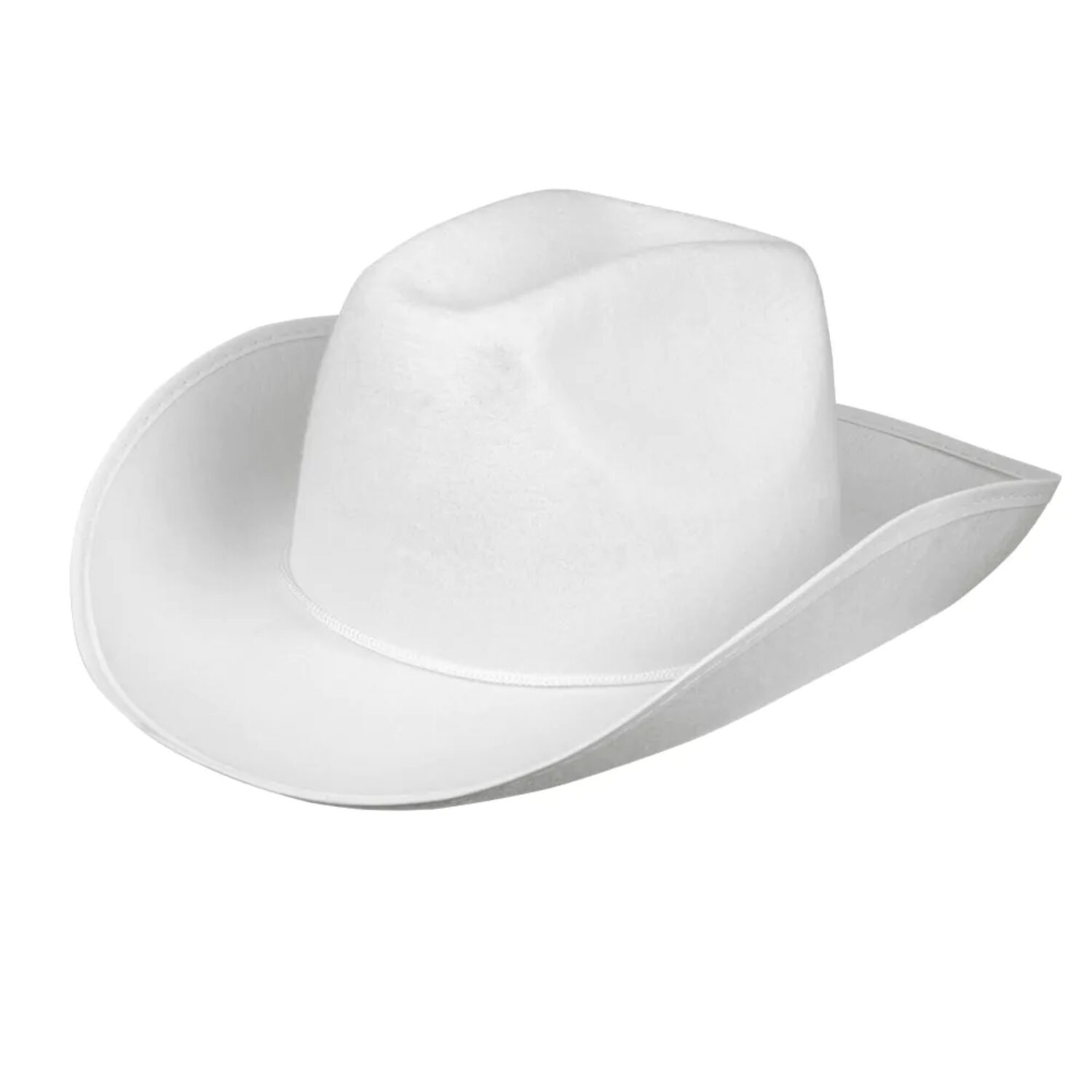 Hut Cowboy Classic Color aus Filz, wei