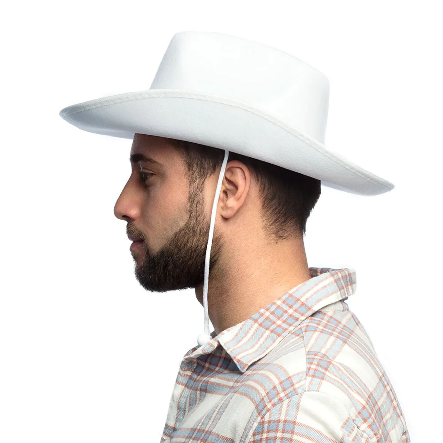 Hut Cowboy Classic Color aus Filz, wei Bild 3