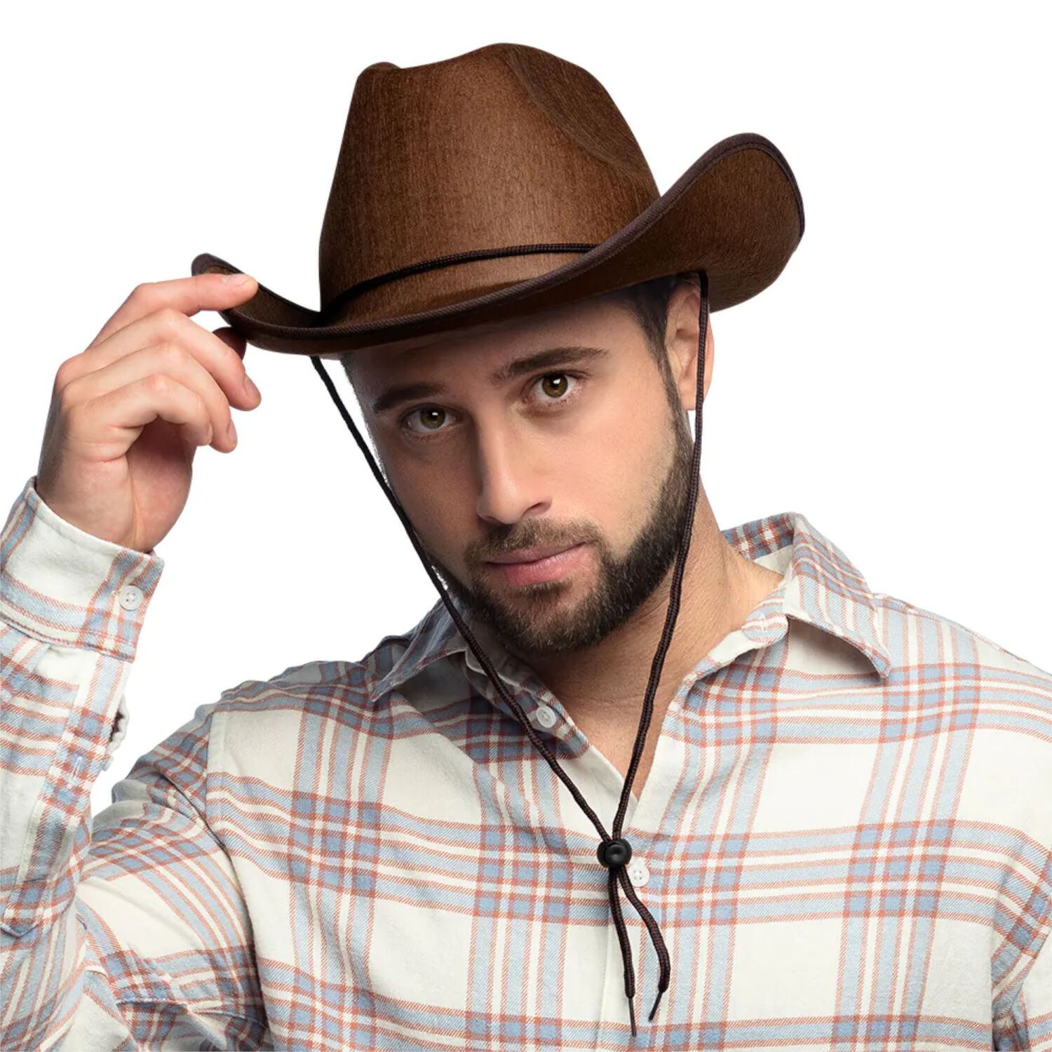 Hut Cowboy Classic Color aus Filz, braun Bild 3