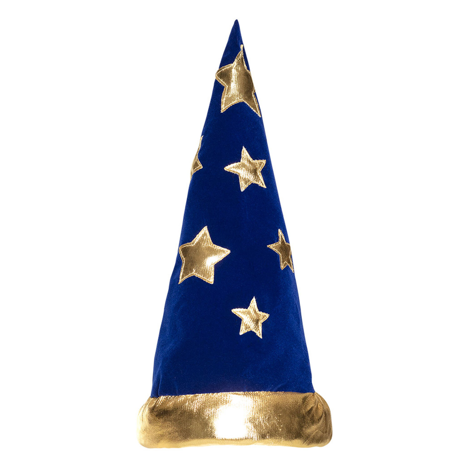 NEU Hut Zauberer fr Kinder, blau mit goldenen Sternen