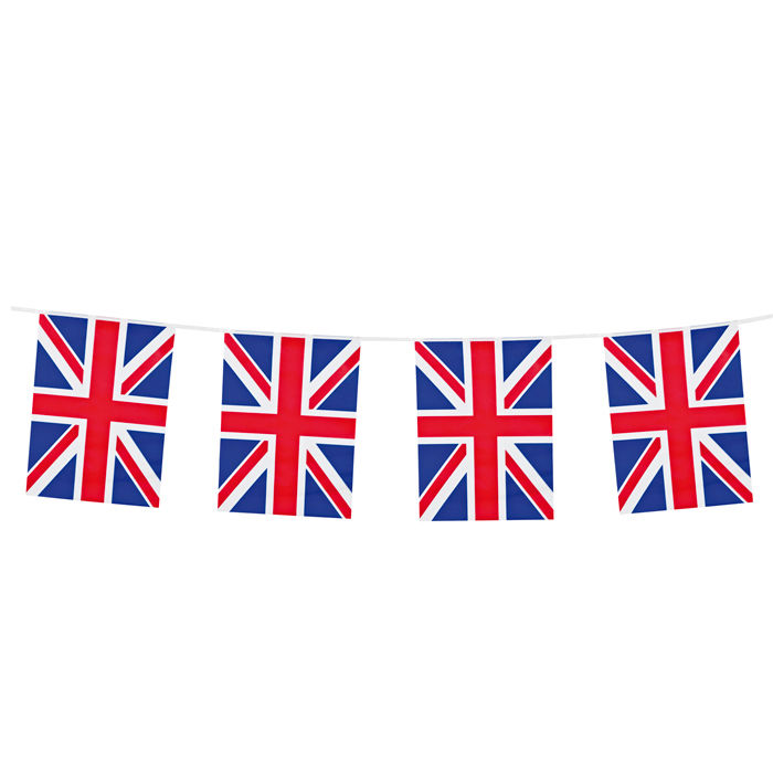 Wimpelkette Union Jack, 10 m