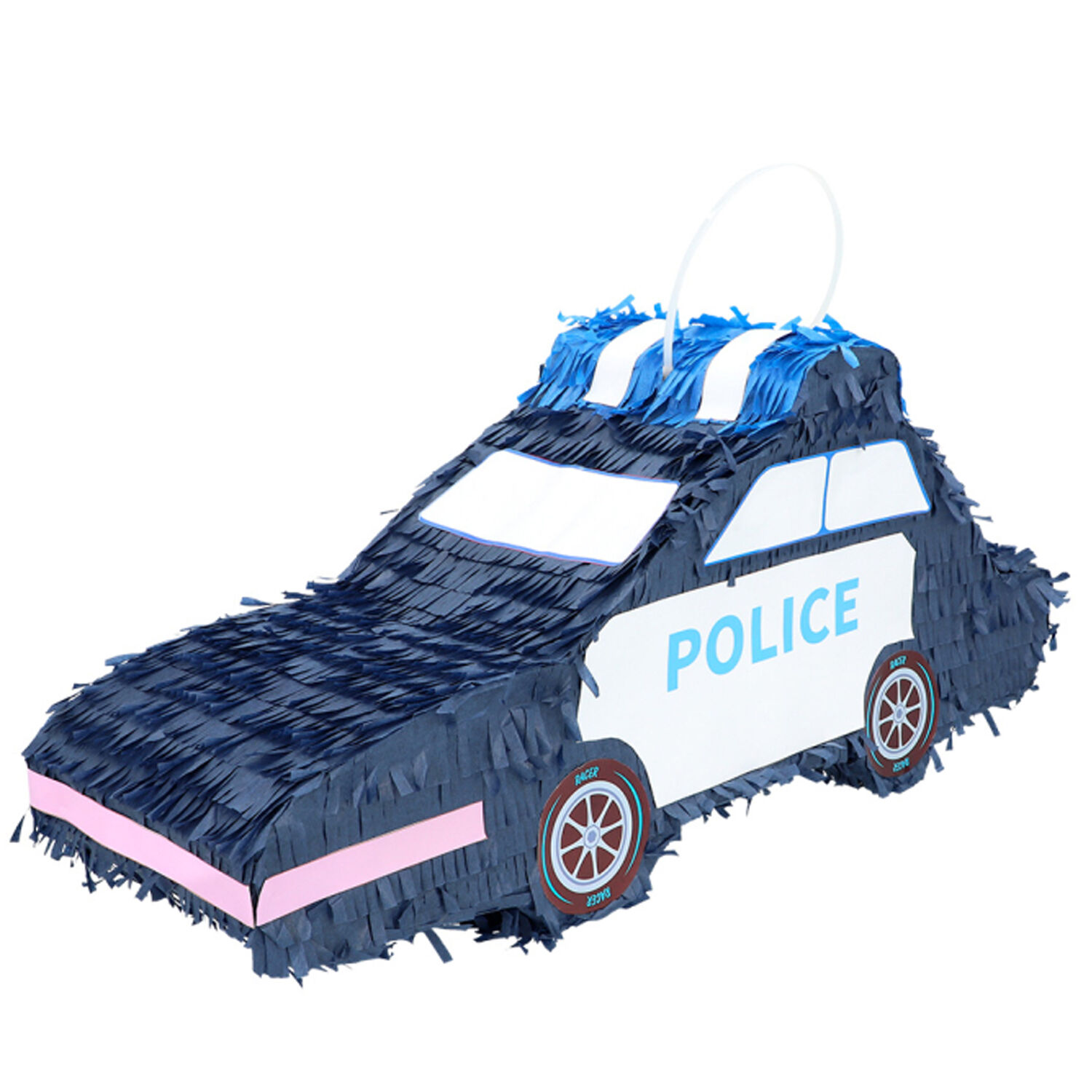 NEU Pinata Polizeiauto fr Kindergeburtstage, 56x23x18 cm