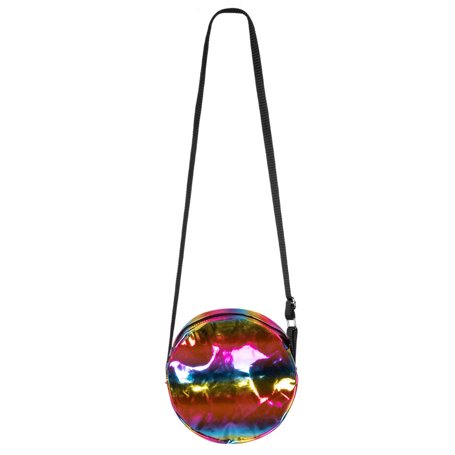 NEU Tasche Holographisch Regenbogen, 20cm