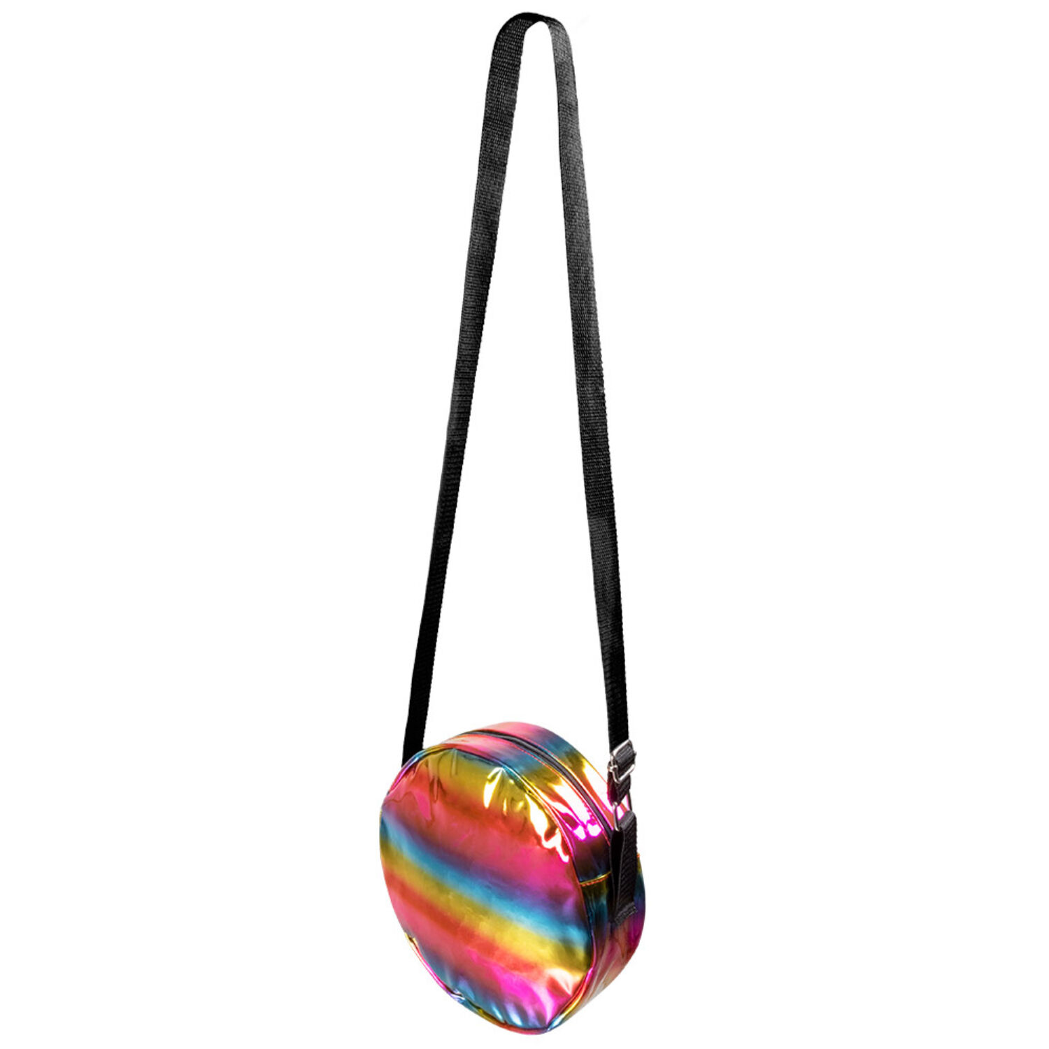 NEU Tasche Holographisch Regenbogen, 20cm Bild 3