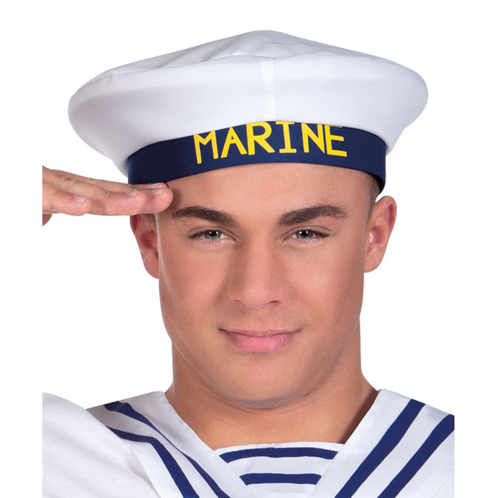 Hut Marine, weiß