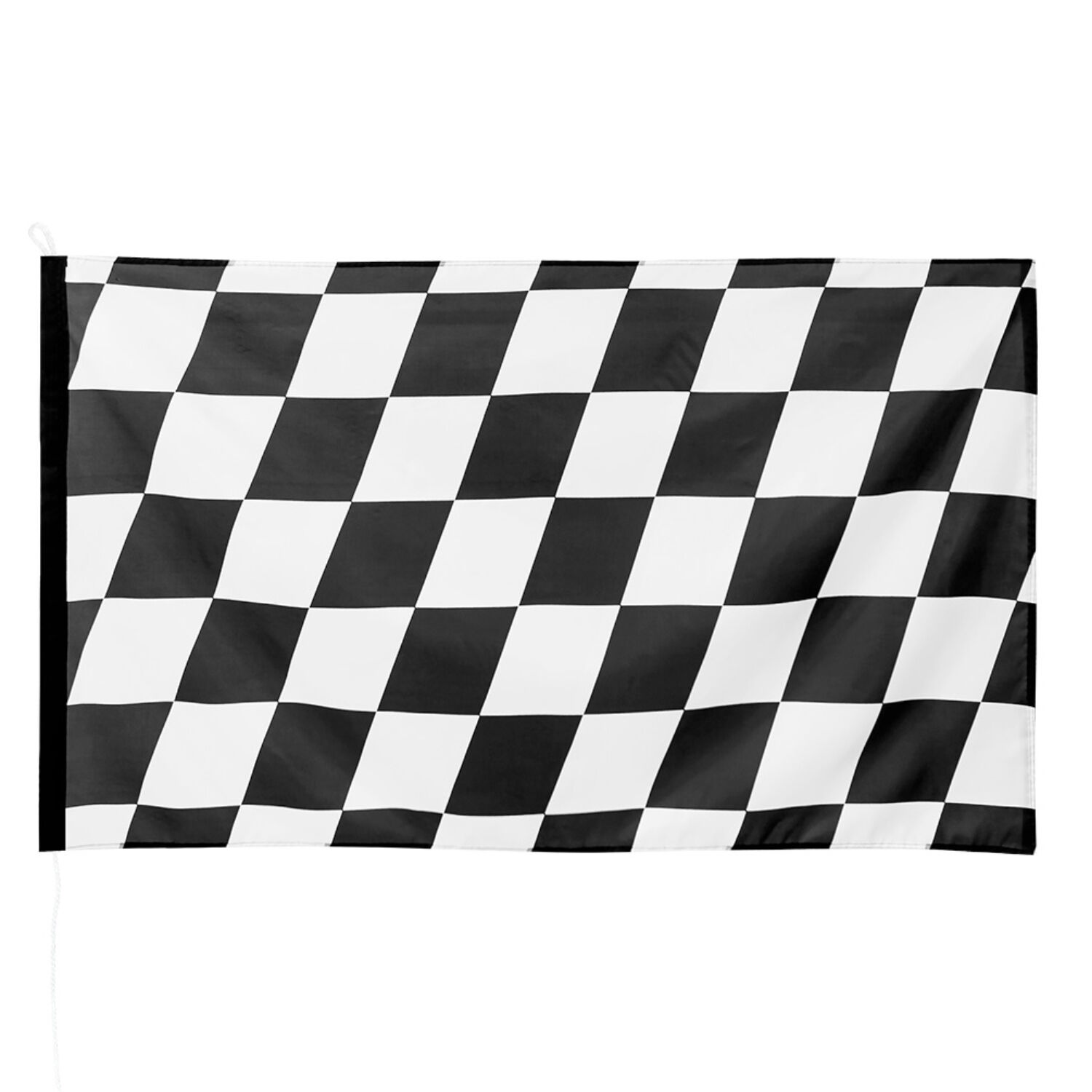 NEU Fahne Racing Zielflagge, schwarz-wei kariert, 90x150 cm