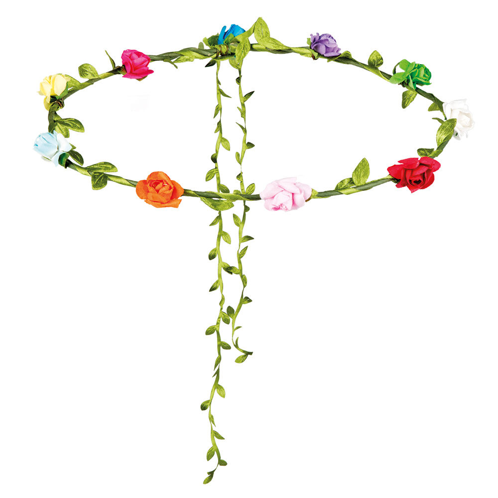 Haarband Menorca, mit kleinen Blüten