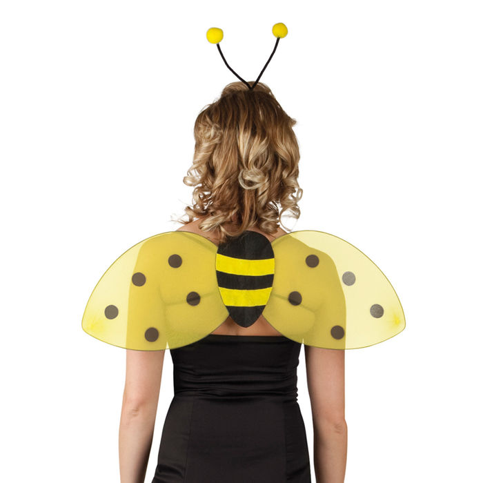 Bienen-Set, Flügel und Haarreif Bild 3